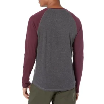 Slim-Fit Long-Sleeve Henley Shirt for Men - Affordable Style