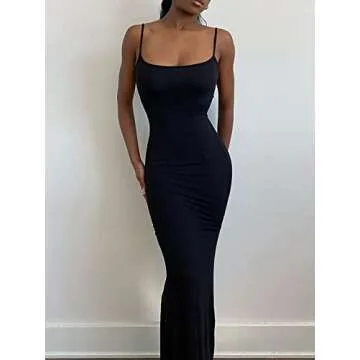 Elegant VIUTIL Women's Bodycon Maxi Dress for All Occasions