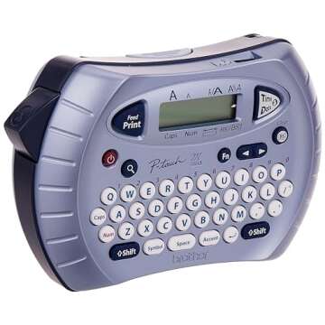 Brother P-Touch Personal Handheld Labeler (PT70BM), Silver