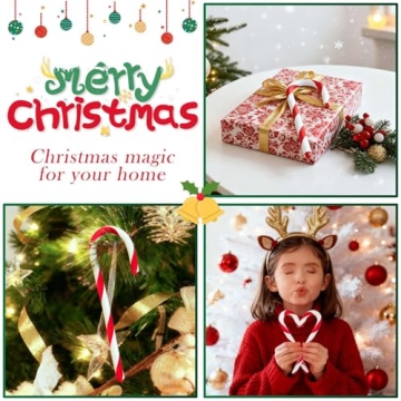 Bendable Stocking Holders – Candy Cane Christmas Hooks