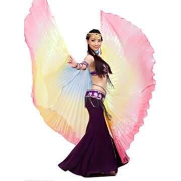 Calcifer® Egyptian Belly Dance Wings - Dazzling Costume Gift