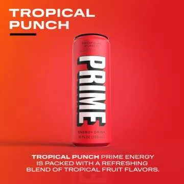 PRIME Energy Tropical Punch | Zero Sugar Energy Drink