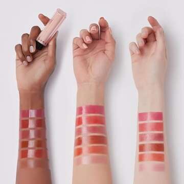 HERA Sensual Nude Balm Moisturizing Lipstick #112 BORN FREE | Glossy Lip Serum including Ceramide, Hydrating & Nourishing, Sheer Color & Smooth Finish, Korean Makeup, 0.12 oz. (3.5g)