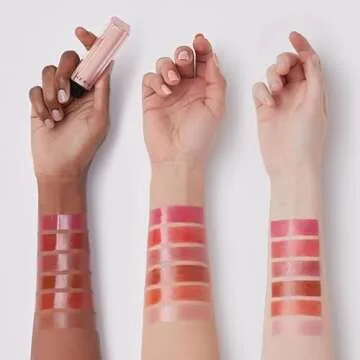 HERA Sensual Nude Balm Moisturizing Lipstick #112 BORN FREE | Glossy Lip Serum including Ceramide, Hydrating & Nourishing, Sheer Color & Smooth Finish, Korean Makeup, 0.12 oz. (3.5g)