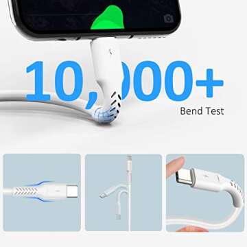 6 inch Short USB C Cord Fast Charge 5 Pack Durable USB A to USB Type C 3A Fast Charging Cable for Charging Station Compatible with Samsung Galaxy Note 20 A20 A51 S10 S20 Plus Ultra LG Stylo K51