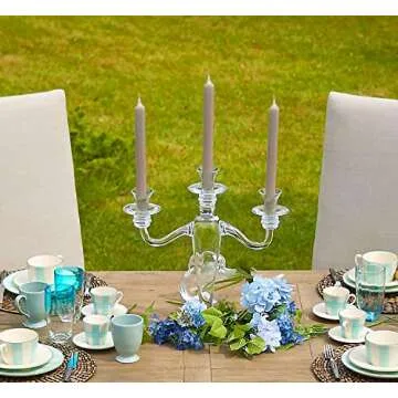 Elegant Hyoola 10 Inch Dinner Candles in Sahara - 12 Pack