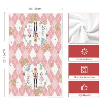 Artoid Mode Nutcracker Christmas Kitchen Towels - Set of 2