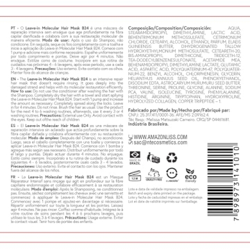 Revitalize Hair with Amazonliss B24 Leave-In Repair Mask