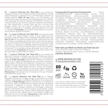 Revitalize Hair with Amazonliss B24 Leave-In Repair Mask