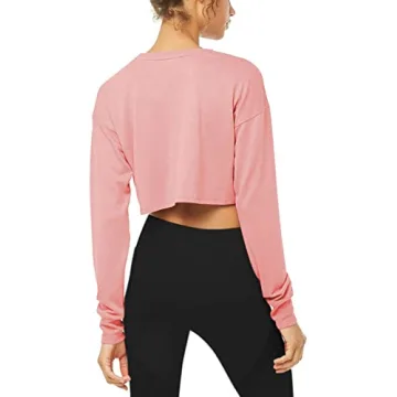 Bestisun Long Sleeve Crop Top for Stylish Comfort