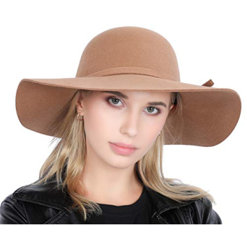 Lanzom Women's Floppy Panama Hat - Stylish & Versatile