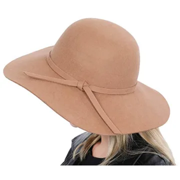 Lanzom Women's Floppy Panama Hat - Stylish & Versatile