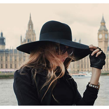 Lanzom Women's Floppy Panama Hat - Stylish & Versatile