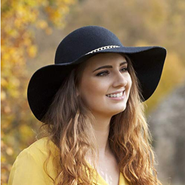 Lanzom Women's Floppy Panama Hat - Stylish & Versatile