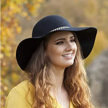 Lanzom Women's Floppy Panama Hat - Stylish & Versatile