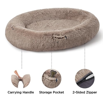 Bedsure Memory Foam Human Dog Bed Perfect for Families