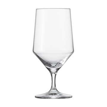 Zwiesel Glas Pure German Crystal Collection Glassware, Set of 6, Water/Beverage All Purpose Glass
