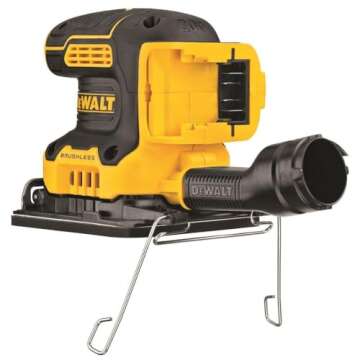 DEWALT DCW200B 20V MAX XR Brushless Cordless 1/4 Sheet Variable Speed Sander (Tool Only)