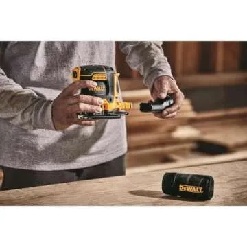 DEWALT DCW200B 20V MAX XR Brushless Cordless 1/4 Sheet Variable Speed Sander (Tool Only)