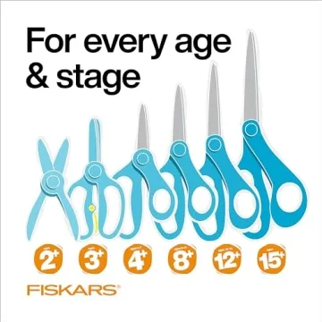 Fiskars Kid-Friendly 5" Blunt-Tip Scissors in Pink