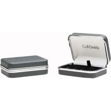 Tuxedo Cufflinks & Studs Set - Black Onyx & Silver