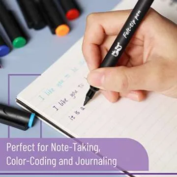 Mr. Pen Felt Tip Pens - Vibrant, Smear-Resistant, Ideal for Journaling