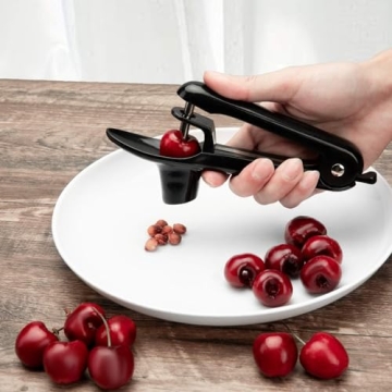 Ordekcity Cherry Pitter Tool - Fast & Easy Cherry Corer