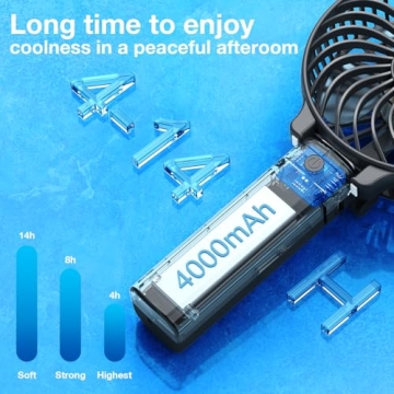 Powerful VersionTECH Portable Handheld Fan