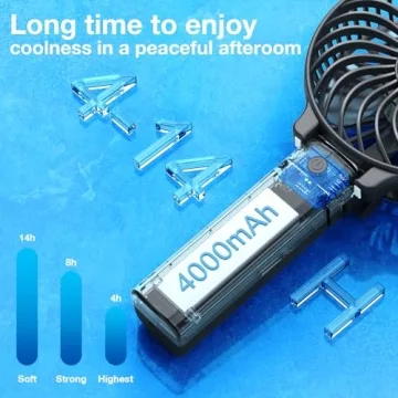 Powerful VersionTECH Portable Handheld Fan