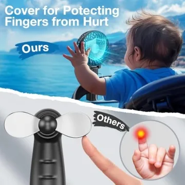 Powerful VersionTECH Portable Handheld Fan