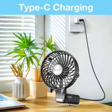 Powerful VersionTECH Portable Handheld Fan