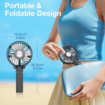 Powerful VersionTECH Portable Handheld Fan