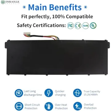 AC14B8K Battery for Acer Predator Nitro Aspire Chromebook