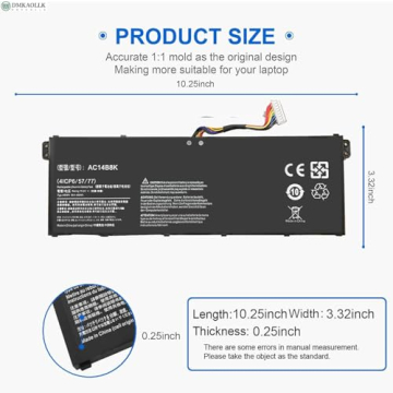 AC14B8K Battery for Acer Predator Nitro Aspire Chromebook