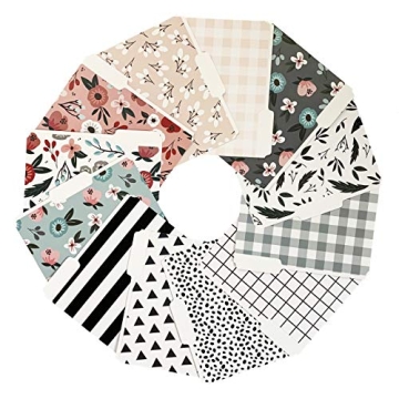 Cute File Folders Set of 12 for Stylish Organization