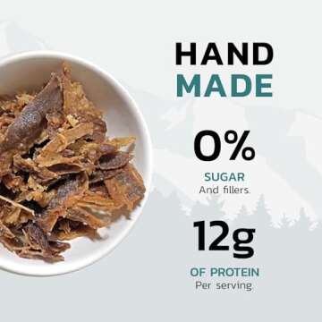 Carnivore Crisps, Grass Fed and Finished Beef Top Sirloin, Beef Crips, High Protein, Keto & Carnivore Diet Approved, Gluten-Free, No Hormones, 1.5 oz (Pack of 3)