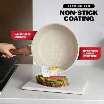 Bakken-Swiss 20-Piece Cookware Set – Eco-Friendly Non-Stick