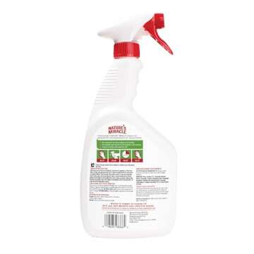 Nature's Miracle Urine Destroyer Plu for Dogs, Enzymatic Formula for Severe Dog Urine Stains, 32 fl ...