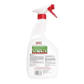 Nature's Miracle Urine Destroyer Plu for Dogs, Enzymatic Formula for Severe Dog Urine Stains, 32 fl ...
