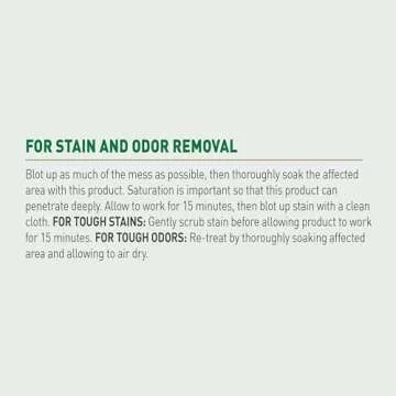 Nature's Miracle Urine Destroyer Plu for Dogs, Enzymatic Formula for Severe Dog Urine Stains, 32 fl oz