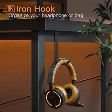 ODK L Shaped Desk - Modern Corner Desk for Home Office