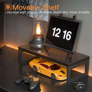 ODK L Shaped Desk - Modern Corner Desk for Home Office