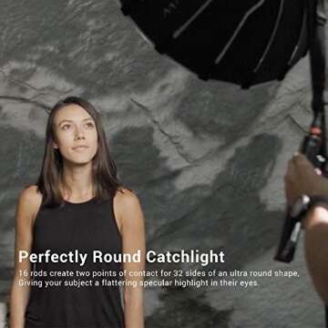 Aputure Light Dome Mini II - 35 Inch Deep Octagon Softbox for Aputure 120D Mark 2, 300D, 120D, 120T and Other Bowen-S Mount Lights