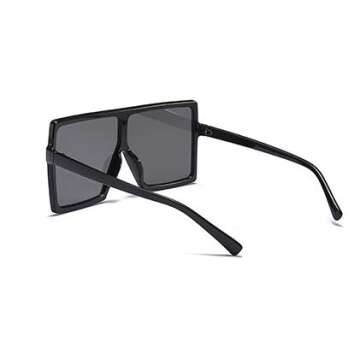 Trendy JUSLINK Oversized Square Sunglasses for Women
