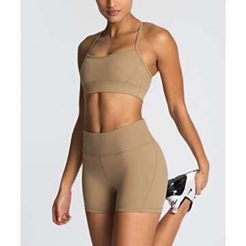 IWEMEK Women Yoga Outfits Tracksuit 2 Piece Activewear