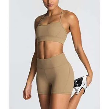 IWEMEK Women Yoga Outfits Tracksuit 2 Piece Activewear