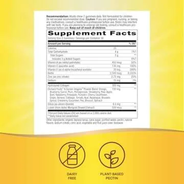 Nature's Way Alive! Hair, Skin & Nails Premium Gummies, Beauty Formula*, with Collagen, Biotin, Vitamins C & E, Strawberry Flavored, 60 Gummies (Packaging May Vary)