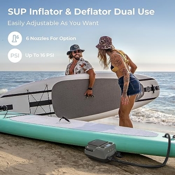Portable ACACIA Paddle Board Electric Air Pump