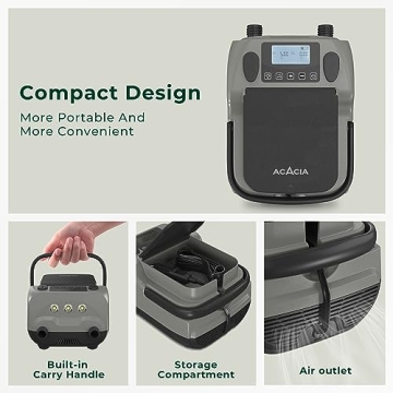 Portable ACACIA Paddle Board Electric Air Pump