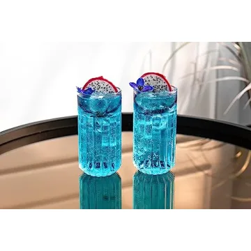 Elegant Mykonos Highball Glasses Set - Durable and Stylish
